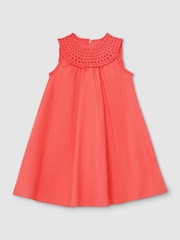 Reiss Coral Pink Larna 3-9 yrs Dresses - Image 1 of 3