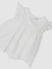 Reiss White Callee 9-13 yrs Top - Image 3 of 3
