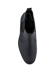 Negro - Jones Bootmaker Emile Wide Fit Leather Slip-On Boots - Imagen 5 de 5