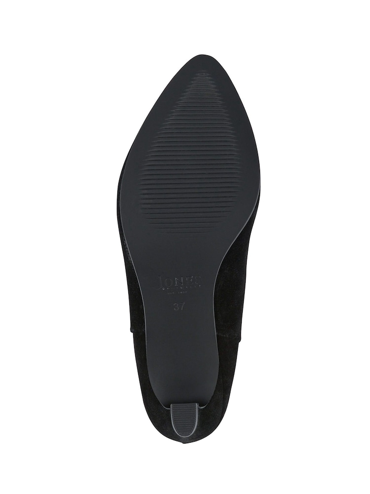 Jones Bootmaker Black Darlina Leather Slouch Long Boots - Image 6 of 6 Jones Bootmaker Black Darlina Leather Slouch Long Boots - Image 6 of 6