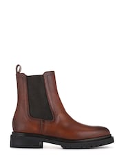 Jones Bootmaker Brown Kefalonia Leather Chelsea Boots - Image 1 of 5