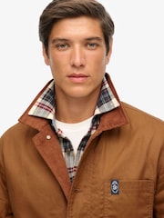 Superdry The Merchant Store - Waxed Worker Jacket - Imagen 5 de 6