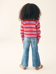 Red Stripe Knitted Cardigan (3-16yrs) - Image 3 of 4