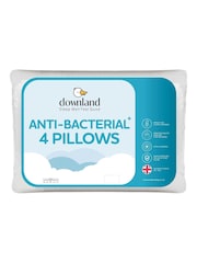 Downland 4 Pack Anti-Bac Pillow - Image 4 of 5