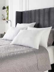 Downland Poly Cotton Pillow 4 Pack Pair - Image 2 of 4