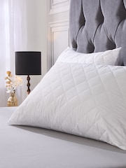 Downland Superbounce Microfibre Pillow Protector Pair - Image 1 of 3