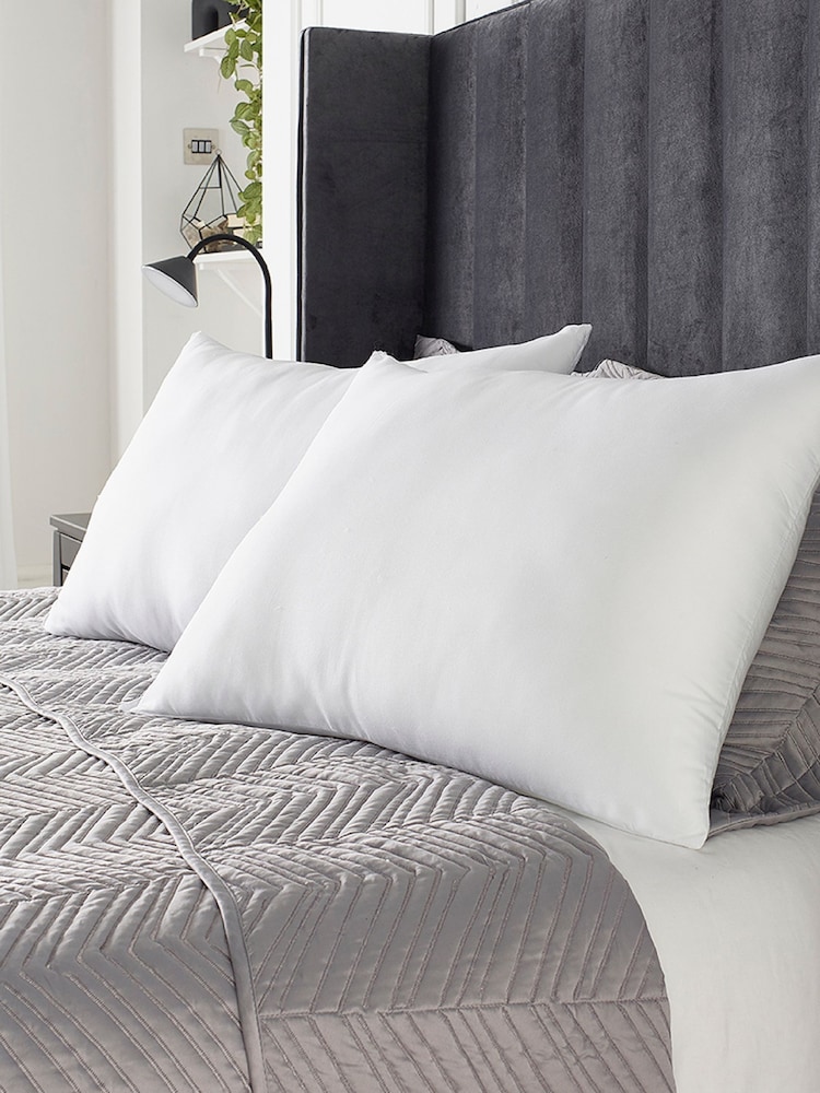 Downland Superbounce Microfibre Pillow Pair - Image 2 of 6 Downland Superbounce Microfibre Pillow Pair - Image 2 of 6