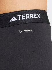 adidas Terrex Black Multi Synthetic Base Layer Leggings - Image 6 of 7