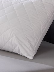 Downland Soft Like Down Microfibre Pillow Protector Pair - Image 2 of 3