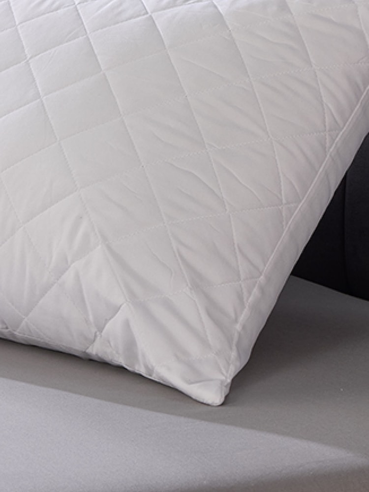 Downland Soft Like Down Microfibre Pillow Protector Pair - Image 2 of 3