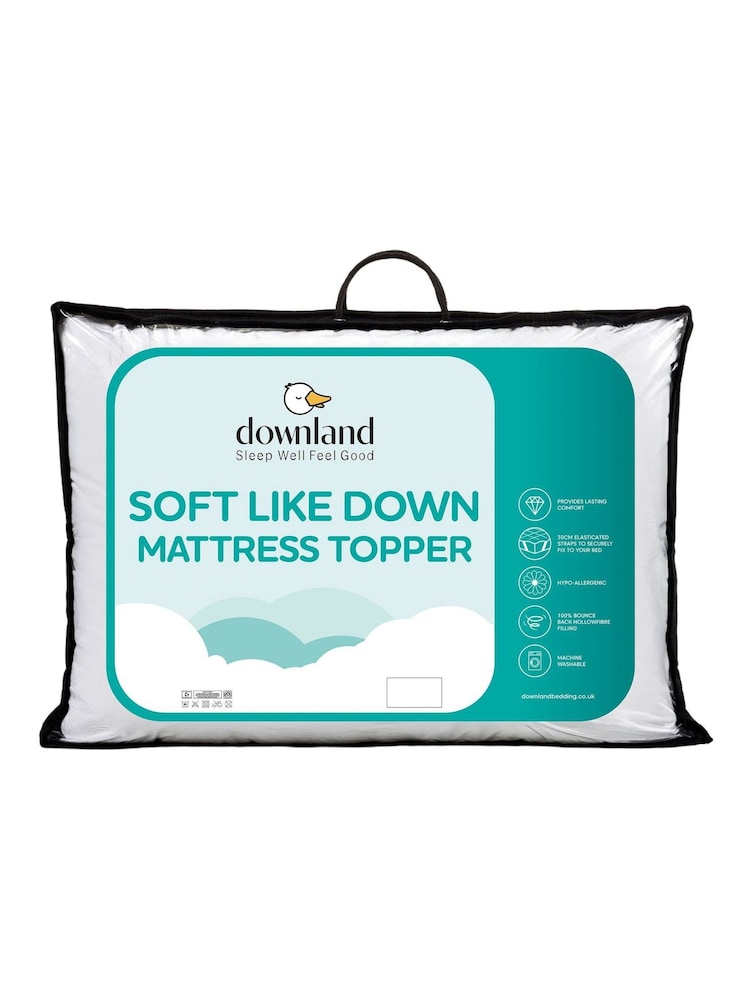 Downland Soft Like Down Mattress Protector - Image 4 of 4
