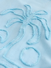 Blue EDIT Pattern Short Sleeve Shirt - Image 10 of 11