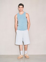 Blue Edit Ribbed Vest - Image 3 of 8