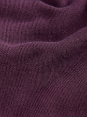 Berry Red EDIT Graphic Zip Through Hoodie - Image 12 of 14