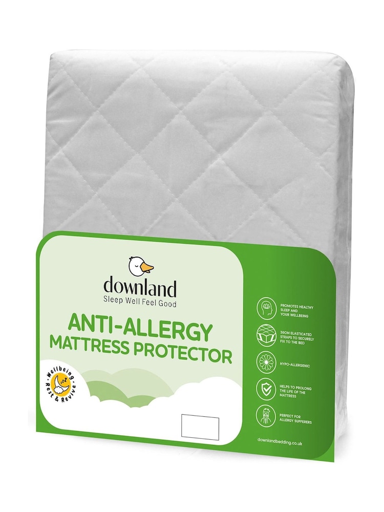 Downland Microfibre Anti Allergy Mattress Protector - Image 4 of 4