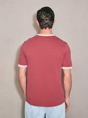 Red EDIT Ringer Graphic T-Shirt - Image 4 of 8