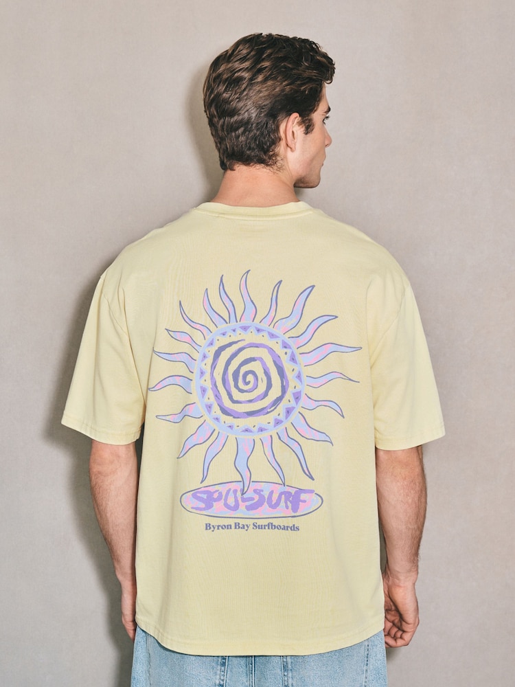 Yellow Edit Graphic T-Shirt - Image 1 of 9 Yellow Edit Graphic T-Shirt - Image 1 of 9