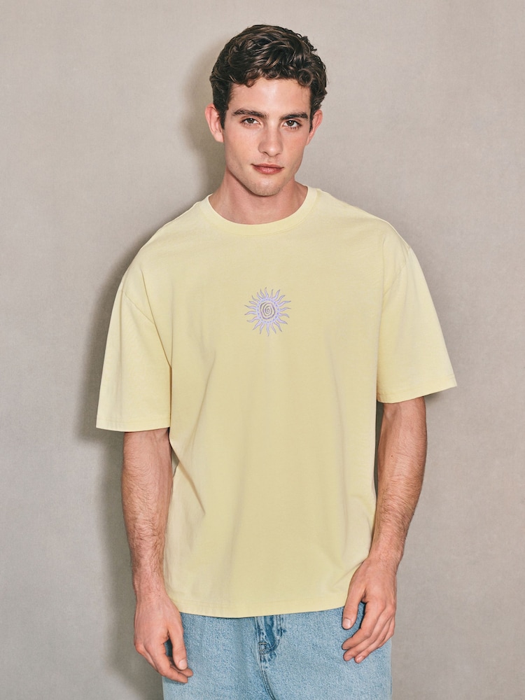 Yellow Edit Graphic T-Shirt - Image 2 of 9 Yellow Edit Graphic T-Shirt - Image 2 of 9