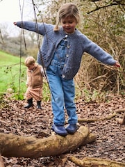 Muck Boots Blue Mini Mucks Lite Ankle Boots - Image 2 of 6