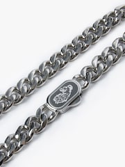 Luke 1977 Silver Tone Cuban Stainless Steel Bracelet - Image 2 of 2