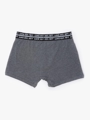 Luke 1977 Captain 3 Pack Black Grey White Boxers - Image 3 of 8