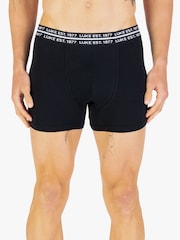Luke 1977 Captain 3 Pack Black Grey White Boxers - Image 6 of 8