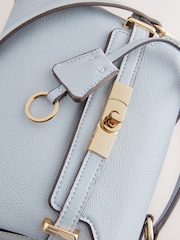 Blue Belted Hand Held Bag - Image 10 of 12