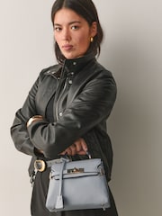 Blue Belted Hand Held Bag - Image 2 of 12