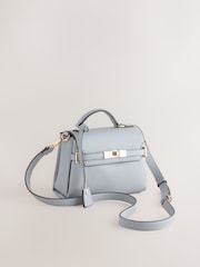 Blue Belted Hand Held Bag - Image 8 of 12