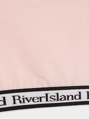 River Island Pink Crop Top & Brief Set - Image 3 of 3