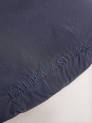 Laura Ashley Navy Frill Lace Padded Coat - Image 11 of 13