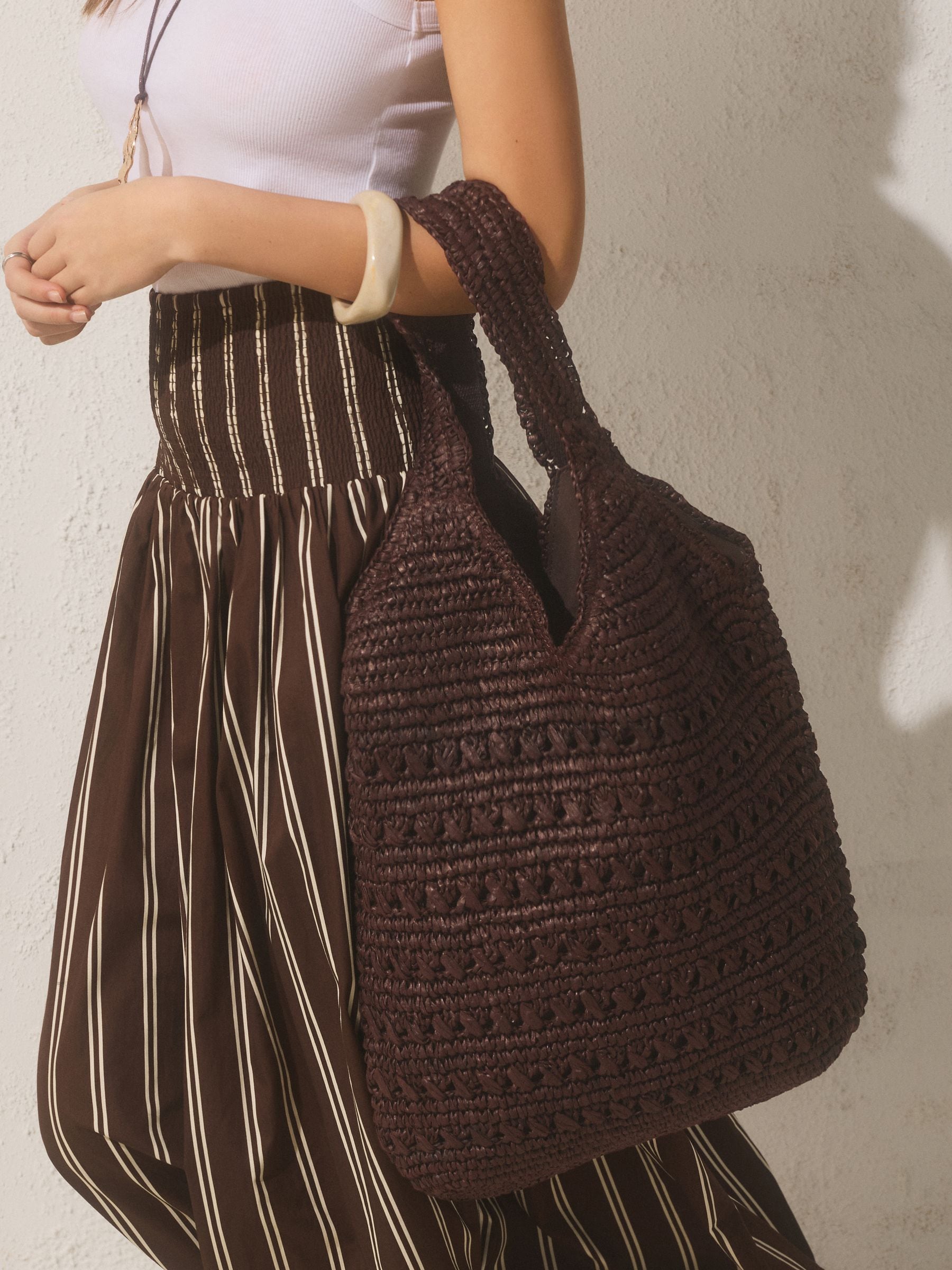 おさる　y.a.r.n. original shoulder bag NYLON SHOULDER BAG - Red | ZARA South Africa