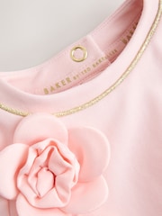 Baker by Ted Baker 3D Flower Placement Ponte Dress - Image 7 of 7