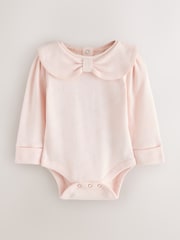 Baker by Ted Baker Pointelle Bow Bodysuit & Legging Set 2 Piece - Image 3 of 7