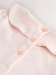 Baker by Ted Baker Pointelle Bow Bodysuit & Legging Set 2 Piece - Image 7 of 7