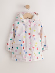 Krem boja Polka Dot - Vodootporna jakna sa štampom (12meseci-7godina) - Slika 5 od 9