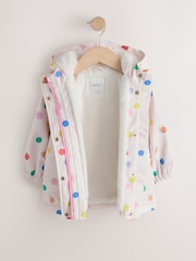 Krem boja Polka Dot - Vodootporna jakna sa štampom (12meseci-7godina) - Slika 6 od 9
