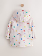 Krem boja Polka Dot - Vodootporna jakna sa štampom (12meseci-7godina) - Slika 7 od 9