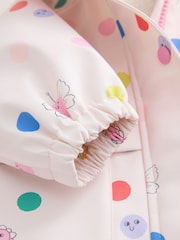 Krem boja Polka Dot - Vodootporna jakna sa štampom (12meseci-7godina) - Slika 9 od 9