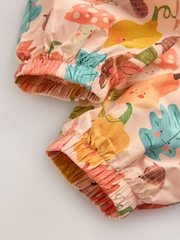 Orange Pumpkin Waterproof Printed Puddlesuit (3mths-7yrs) (3mths-7yrs) - Image 4 of 5