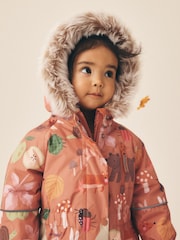 Orange Characters Waterproof Printed Snowsuit (3mths-7yrs) - Image 3 of 10