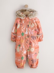 Orange Characters Waterproof Printed Snowsuit (3mths-7yrs) - Image 5 of 10