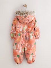Orange Characters Waterproof Printed Snowsuit (3mths-7yrs) - Image 6 of 10