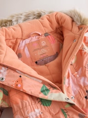 Orange Characters Waterproof Printed Snowsuit (3mths-7yrs) - Image 7 of 10