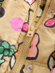 Character Print Shower Resistant Padded Coat with Hood Spikes (3mths-7yrs) - Image 12 of 15