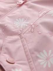 Pink Floral Waterproof Printed Snowsuit (3mths-7yrs) - Image 8 of 9