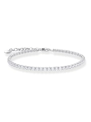 Thomas Sabo Silver Tone Tennis Bracelet With White Zirconia - Image 2 of 3