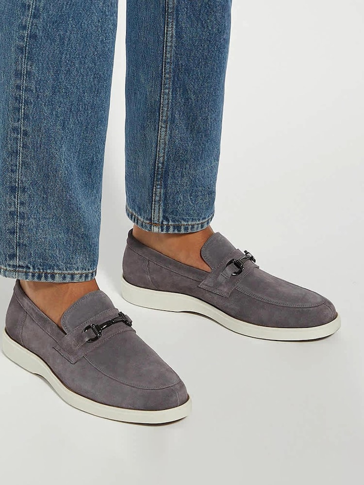 Dune London Grey Bosse Casual Shoes - Image 1 of 6 Dune London Grey Bosse Casual Shoes - Image 1 of 6