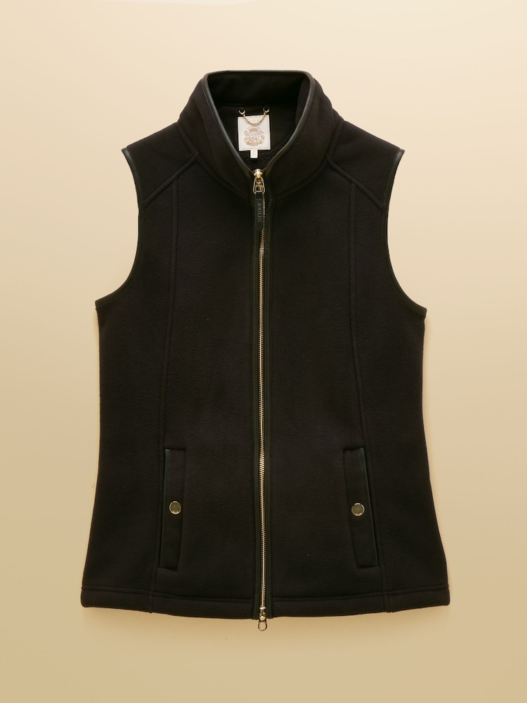 Черный - Флисовая безрукавка Joules Heritage Polar - Изображение 8 8