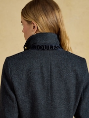 Joules Canterley Navy Herringbone Tweed Blazer - Image 6 of 10